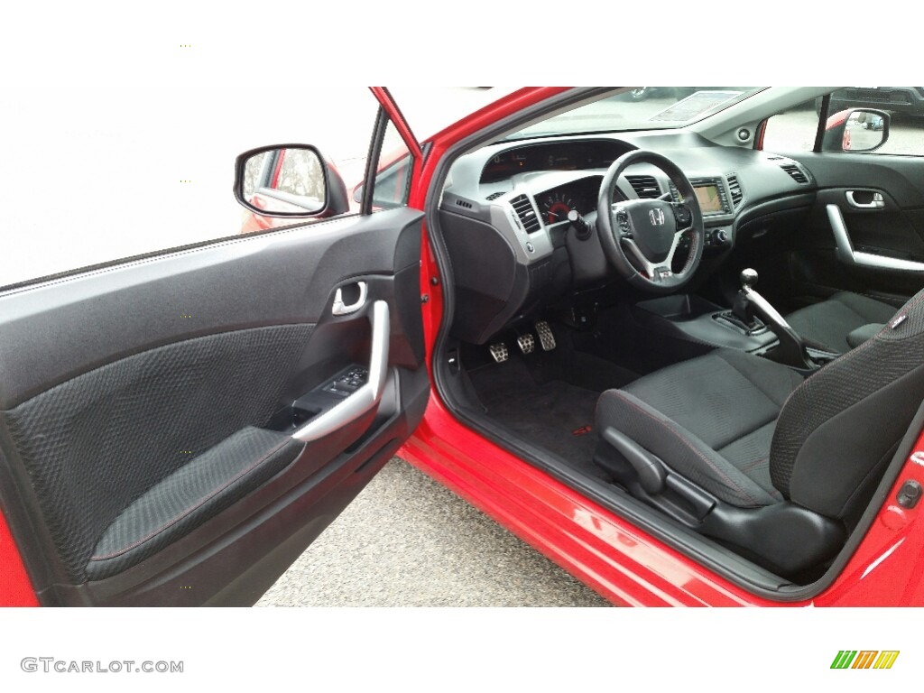 2012 Civic Si Coupe - Rallye Red / Black photo #12