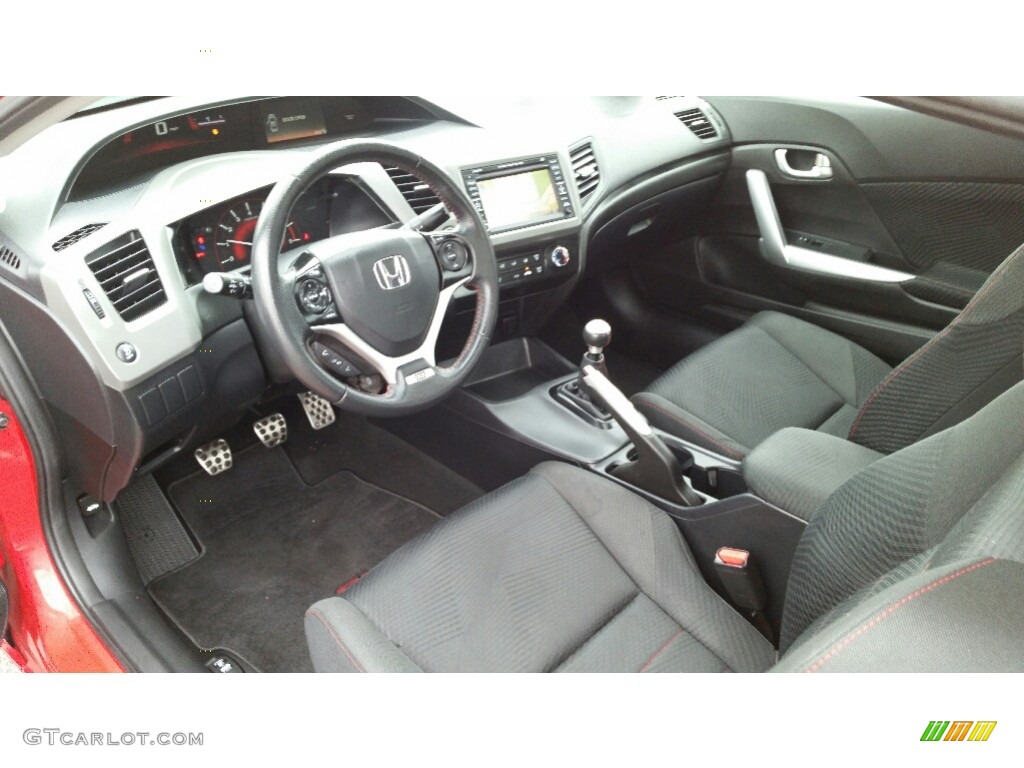 2012 Civic Si Coupe - Rallye Red / Black photo #13