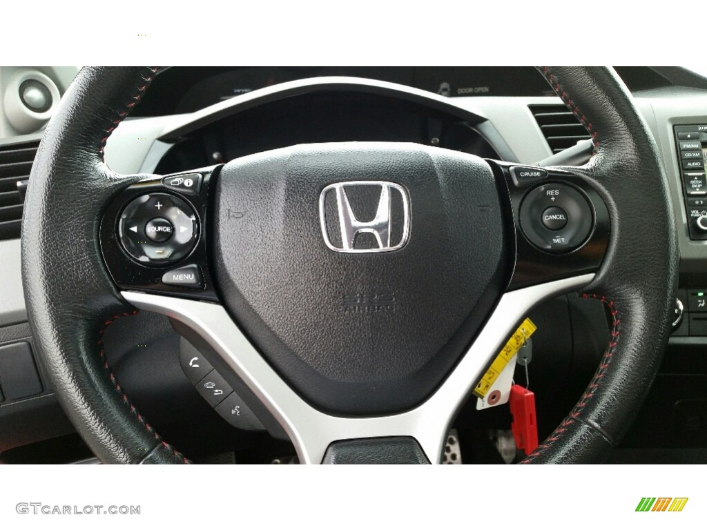 2012 Civic Si Coupe - Rallye Red / Black photo #18