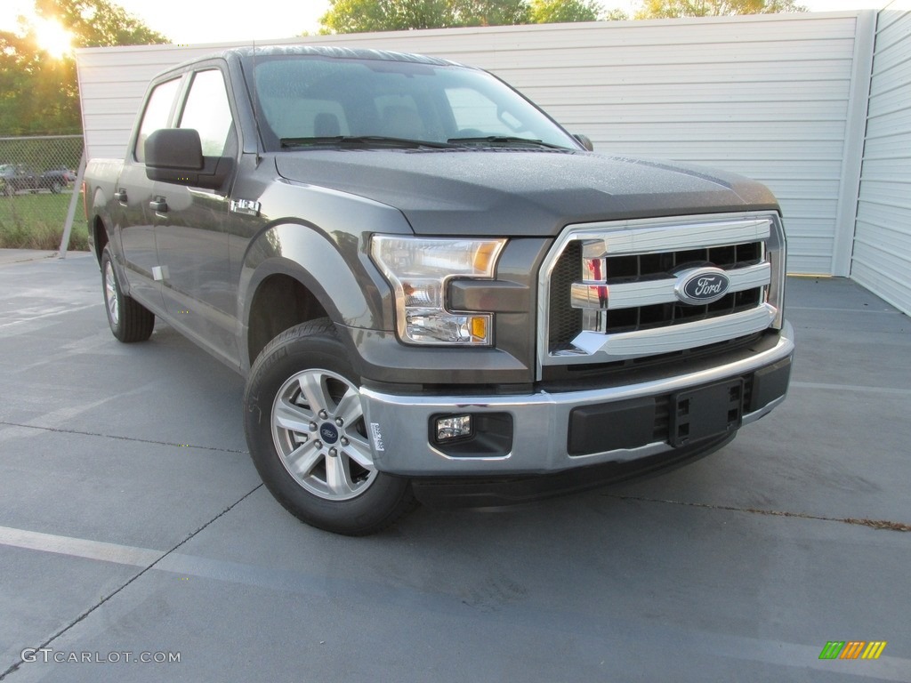 2016 F150 XLT SuperCrew - Magnetic / Medium Earth Gray photo #2