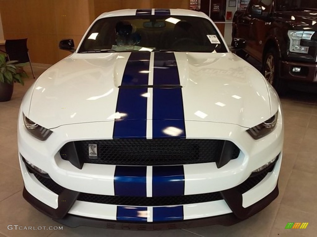 Oxford White 2016 Ford Mustang Shelby GT350 Exterior Photo #112043917