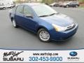 2009 Vista Blue Metallic Ford Focus SE Sedan #112033398