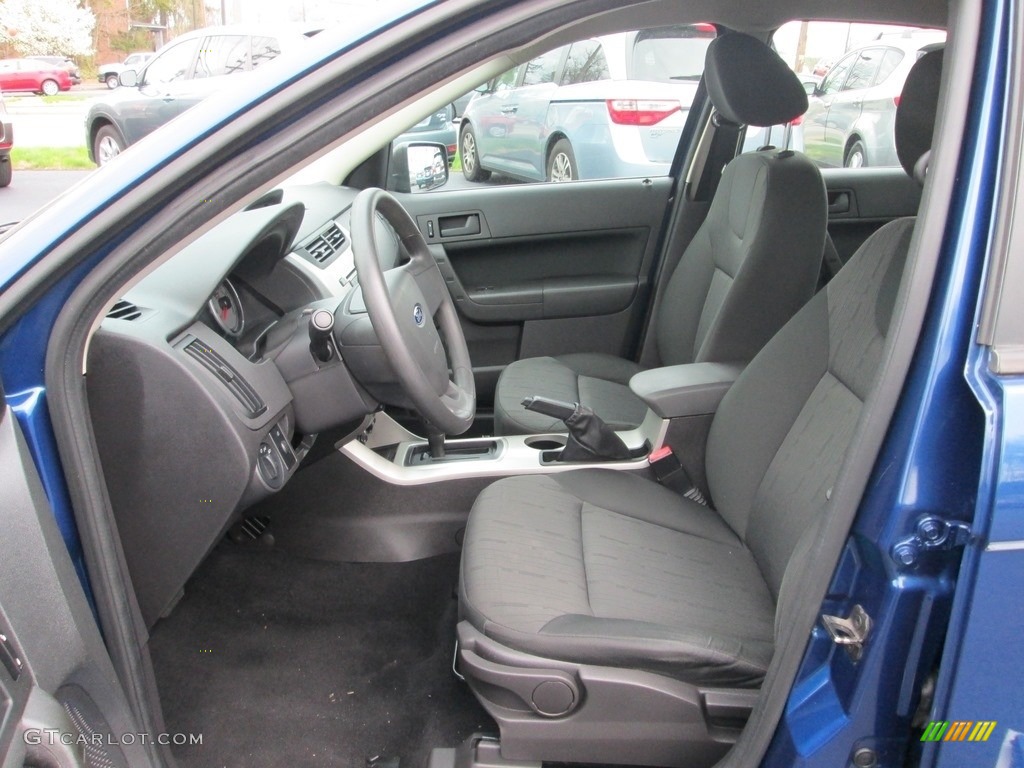 2009 Focus SE Sedan - Vista Blue Metallic / Charcoal Black photo #12