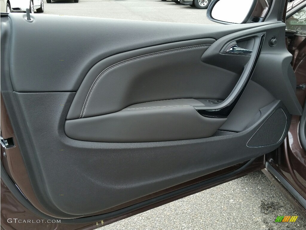 2016 Buick Cascada Premium Convertible Jet Black/Jet Black Door Panel Photo #112045108