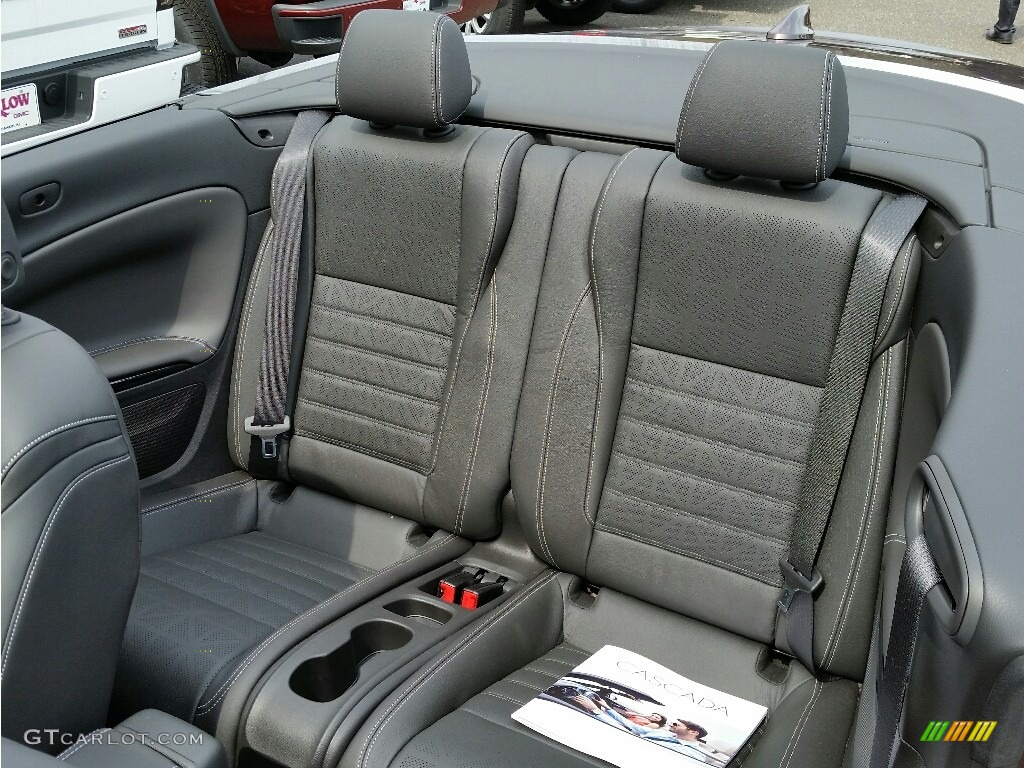 2016 Buick Cascada Premium Convertible Rear Seat Photo #112045168