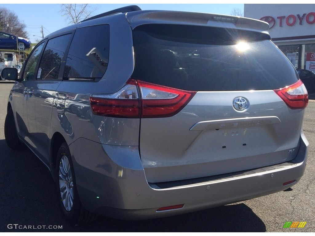 2016 Sienna XLE - Silver Sky Metallic / Ash photo #2