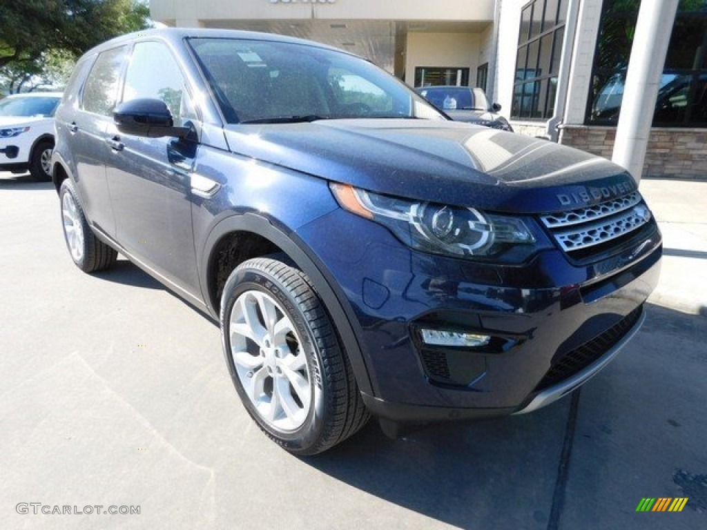 2016 Discovery Sport HSE 4WD - Loire Blue Metallic / Almond photo #2