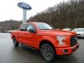 2016 Race Red Ford F150 XLT SuperCrew 4x4  photo #4