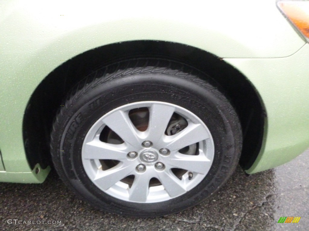 2007 Camry Hybrid - Jasper Green Pearl / Bisque photo #11