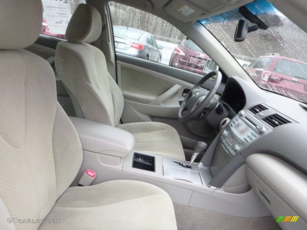 2007 Camry Hybrid - Jasper Green Pearl / Bisque photo #12