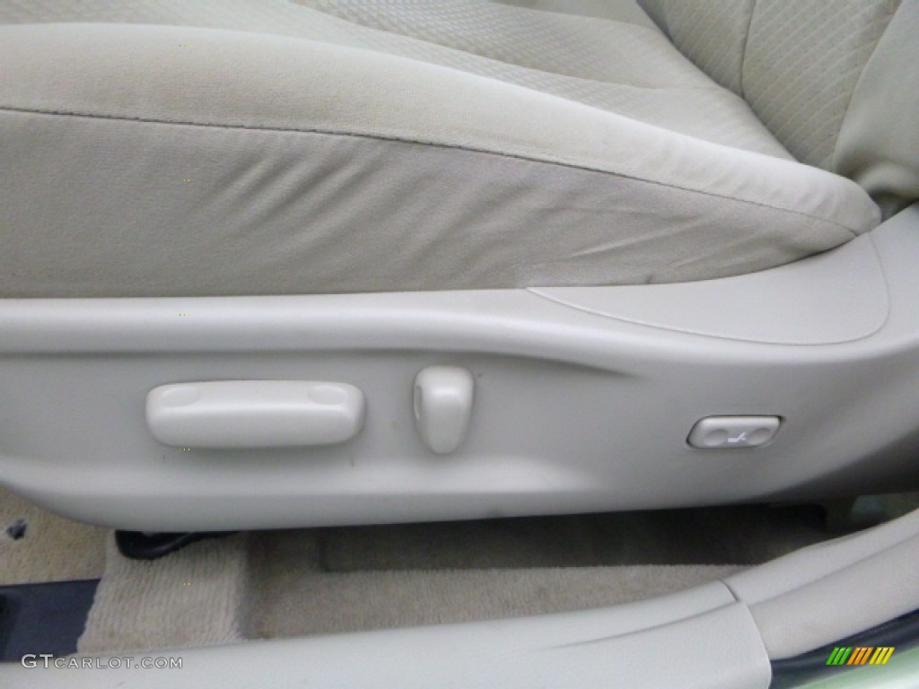 2007 Camry Hybrid - Jasper Green Pearl / Bisque photo #17