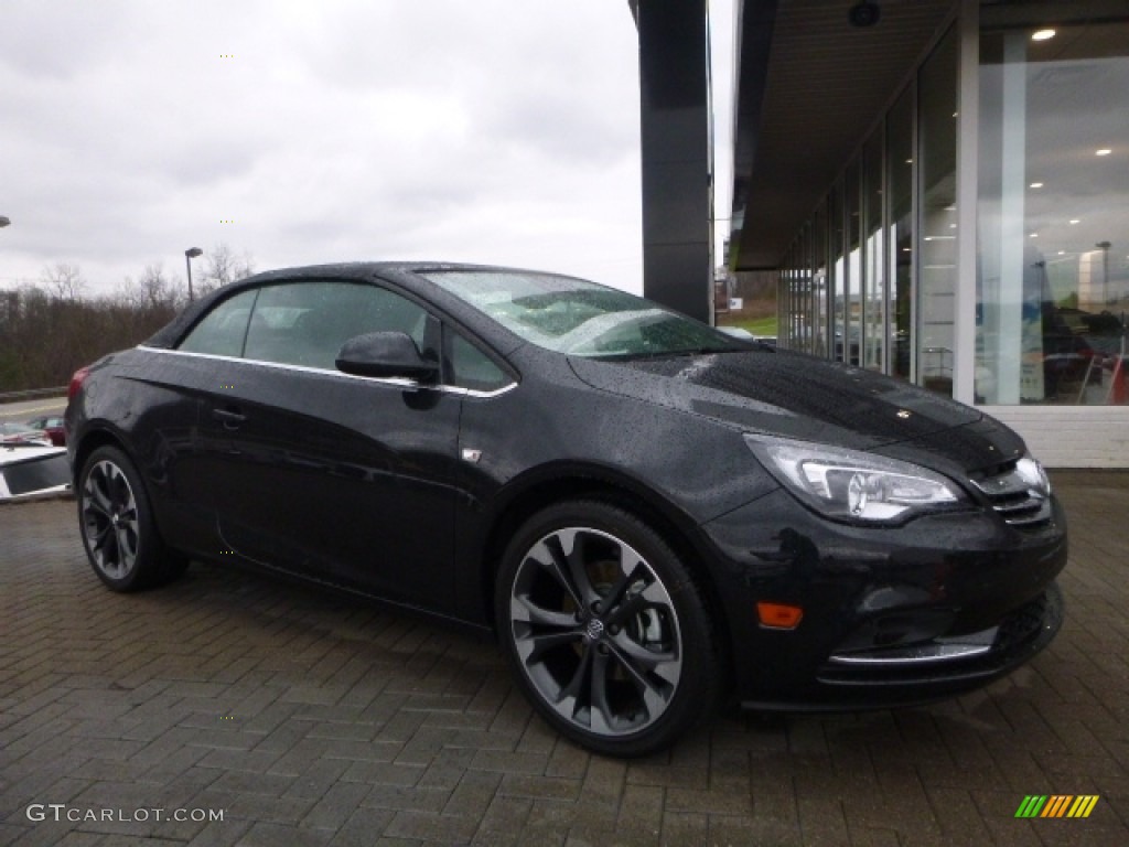 2016 Cascada Premium Convertible - Carbon Black Metallic / Jet Black/Jet Black photo #8