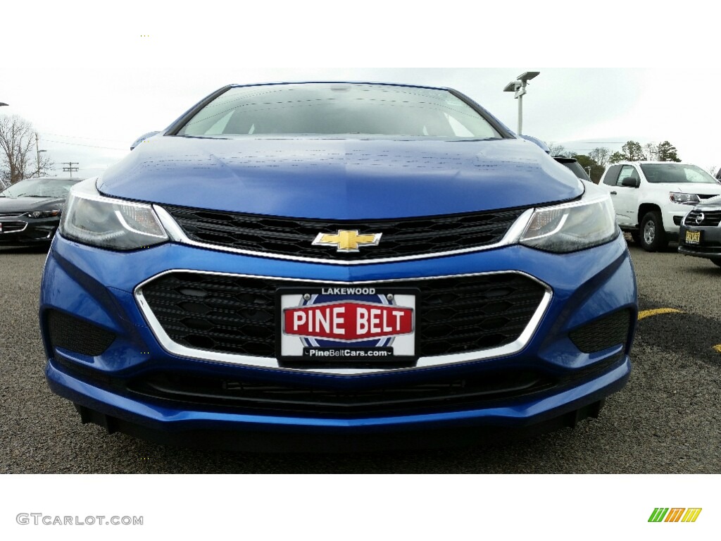 2016 Cruze LT Sedan - Kinetic Blue Metallic / Jet Black photo #2