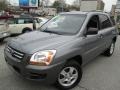 2008 Steel Silver Metallic Kia Sportage LX  photo #2