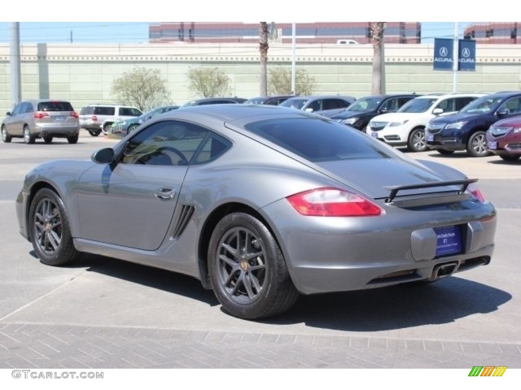 2008 Cayman  - Meteor Grey Metallic / Sand Beige photo #5