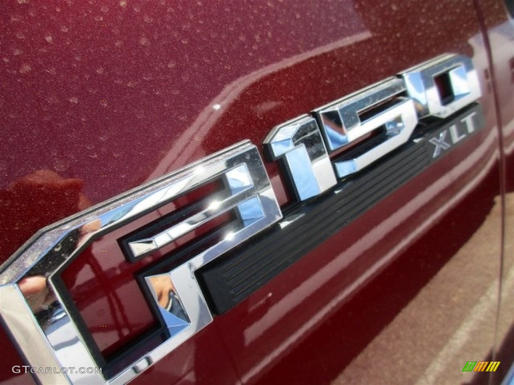 2016 F150 XLT SuperCrew 4x4 - Ruby Red / Medium Earth Gray photo #3