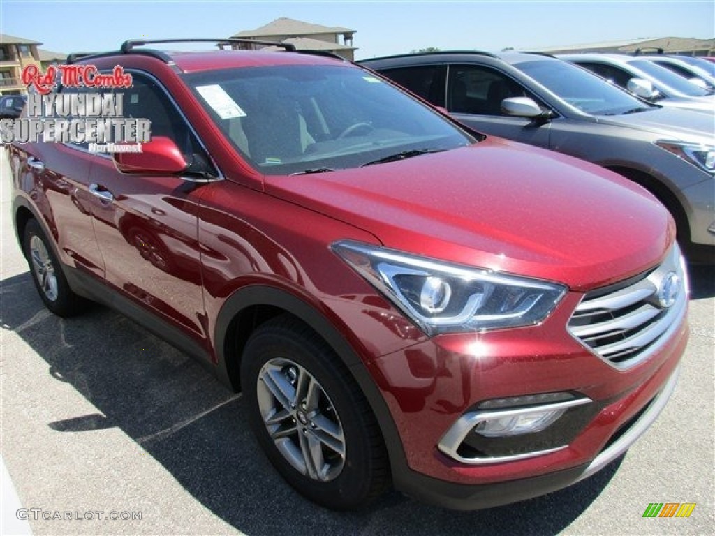 Serrano Red Hyundai Santa Fe Sport