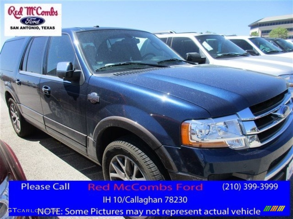 Blue Jeans Metallic Ford Expedition