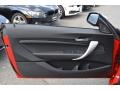 Black 2016 BMW M235i Coupe Door Panel