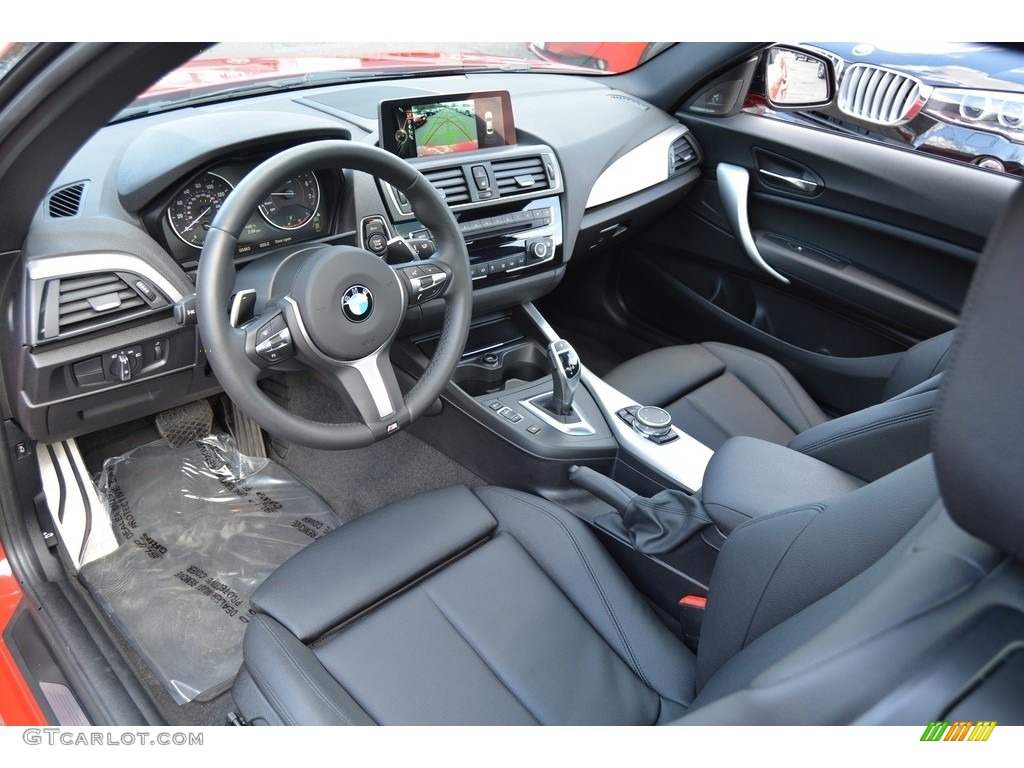 Black Interior 2016 BMW M235i Coupe Photo #112063568