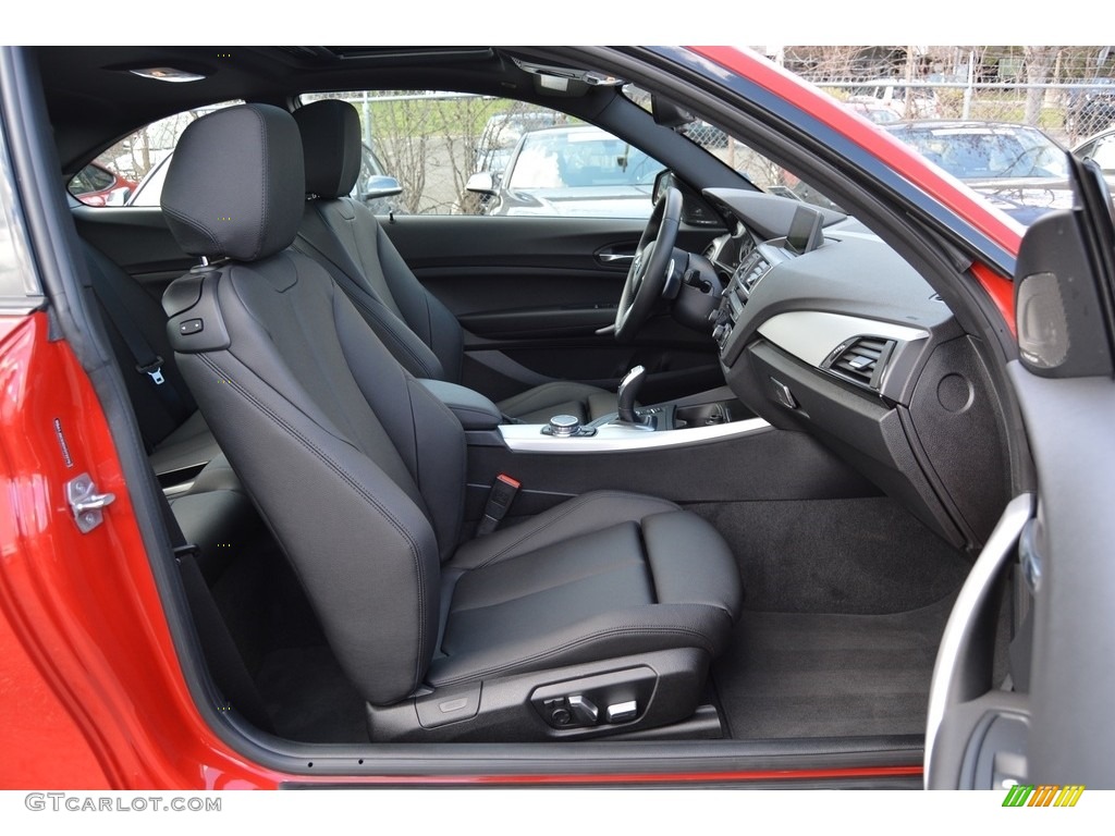 Black Interior 2016 BMW M235i Coupe Photo #112064036