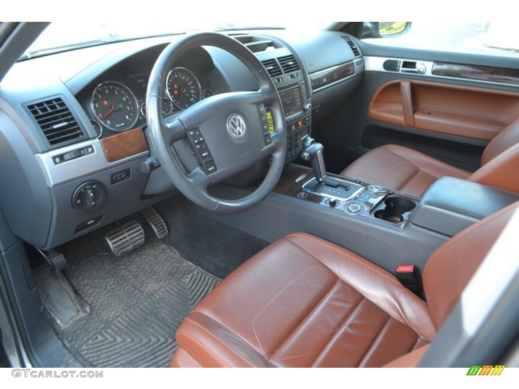 Sienna Interior 2008 Volkswagen Touareg 2 V8 Photo #112067510