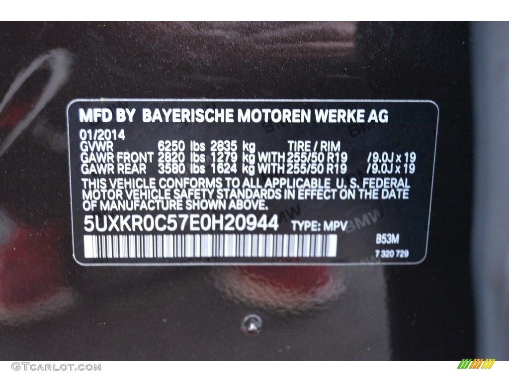 2014 X5 xDrive35i - Sparkling Brown Metallic / Black photo #36
