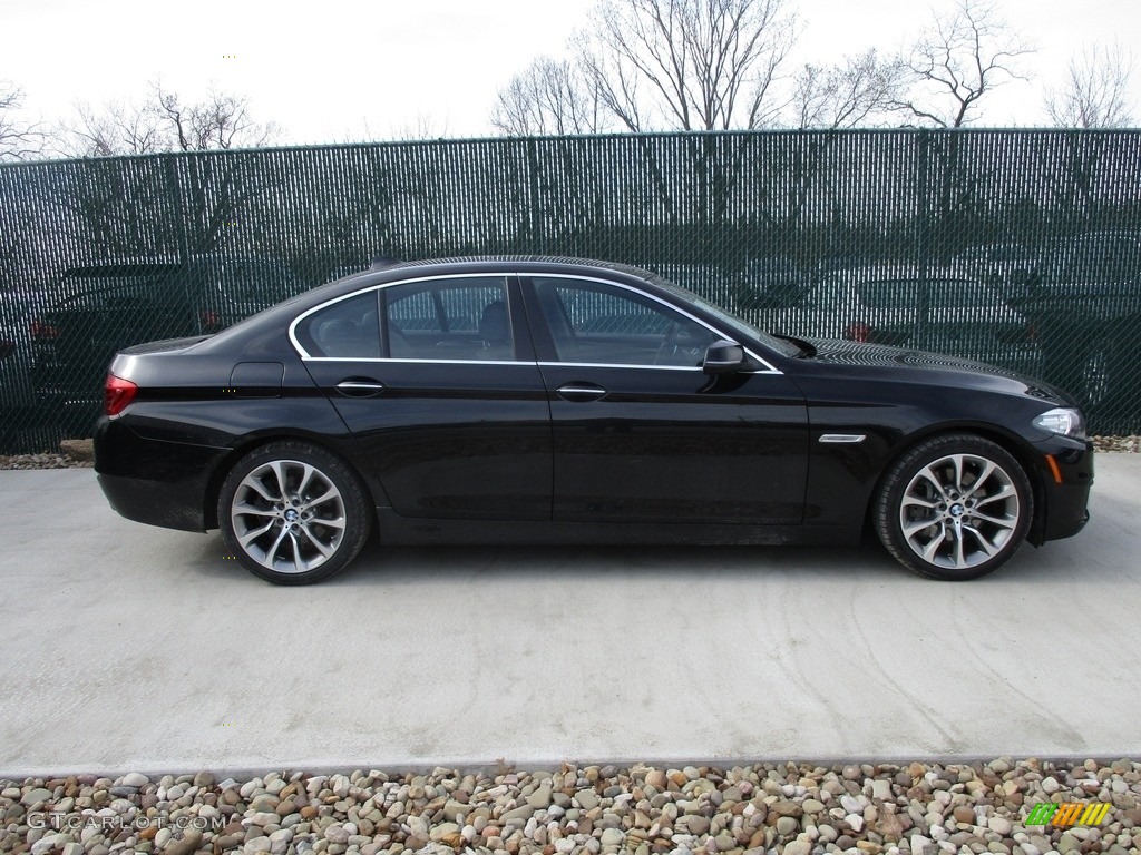 2016 5 Series 535i xDrive Sedan - Imperial Blue Metallic / Black photo #2