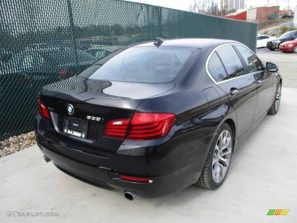 2016 5 Series 535i xDrive Sedan - Imperial Blue Metallic / Black photo #4