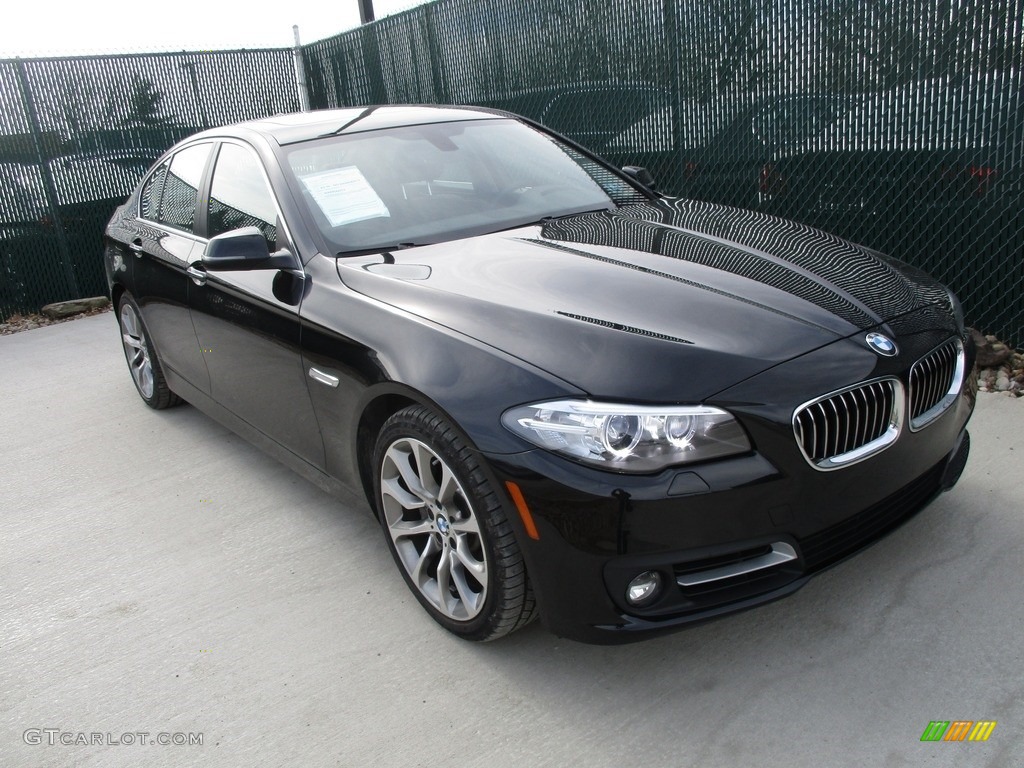 2016 5 Series 535i xDrive Sedan - Imperial Blue Metallic / Black photo #5