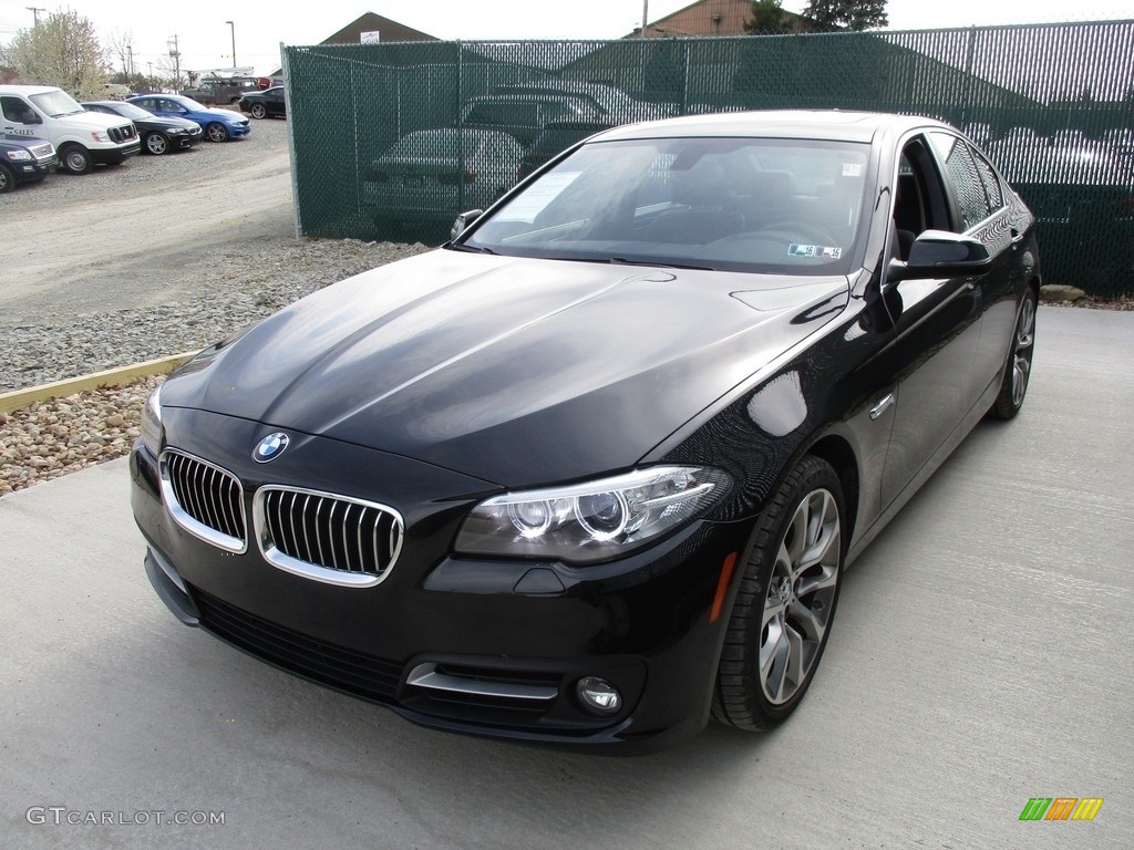 2016 5 Series 535i xDrive Sedan - Imperial Blue Metallic / Black photo #7