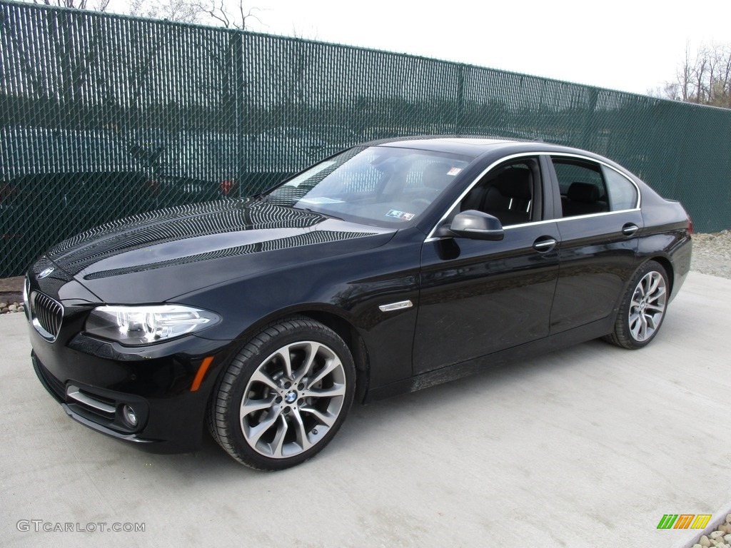2016 5 Series 535i xDrive Sedan - Imperial Blue Metallic / Black photo #8