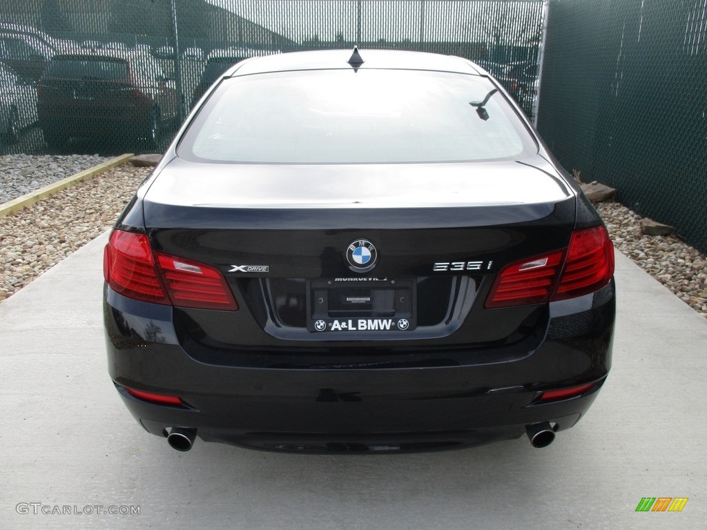 2016 5 Series 535i xDrive Sedan - Imperial Blue Metallic / Black photo #9