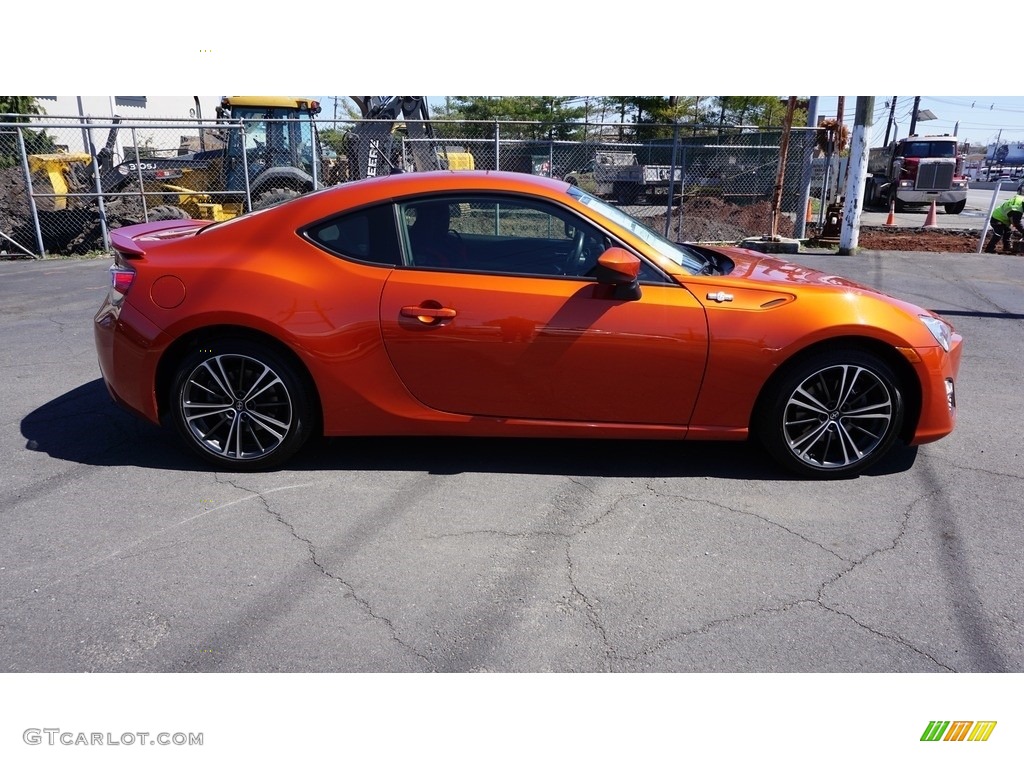 2013 FR-S Sport Coupe - Hot Lava Orange / Black/Red Accents photo #5