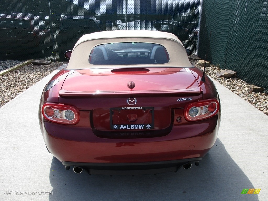 2010 MX-5 Miata Grand Touring Roadster - Copper Red Mica / Dune Beige photo #12