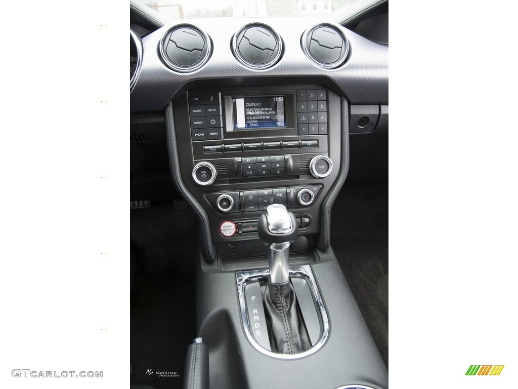 2016 Mustang EcoBoost Coupe - Magnetic Metallic / Ebony photo #10