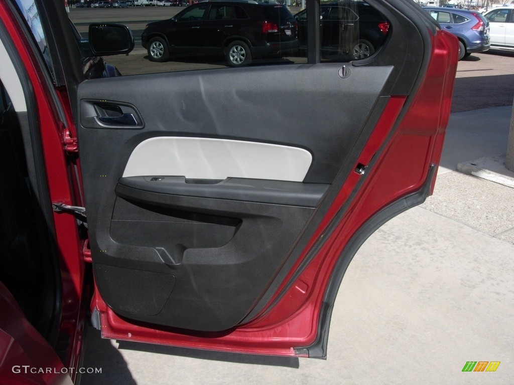 2010 Equinox LTZ AWD - Cardinal Red Metallic / Jet Black/Brownstone photo #17