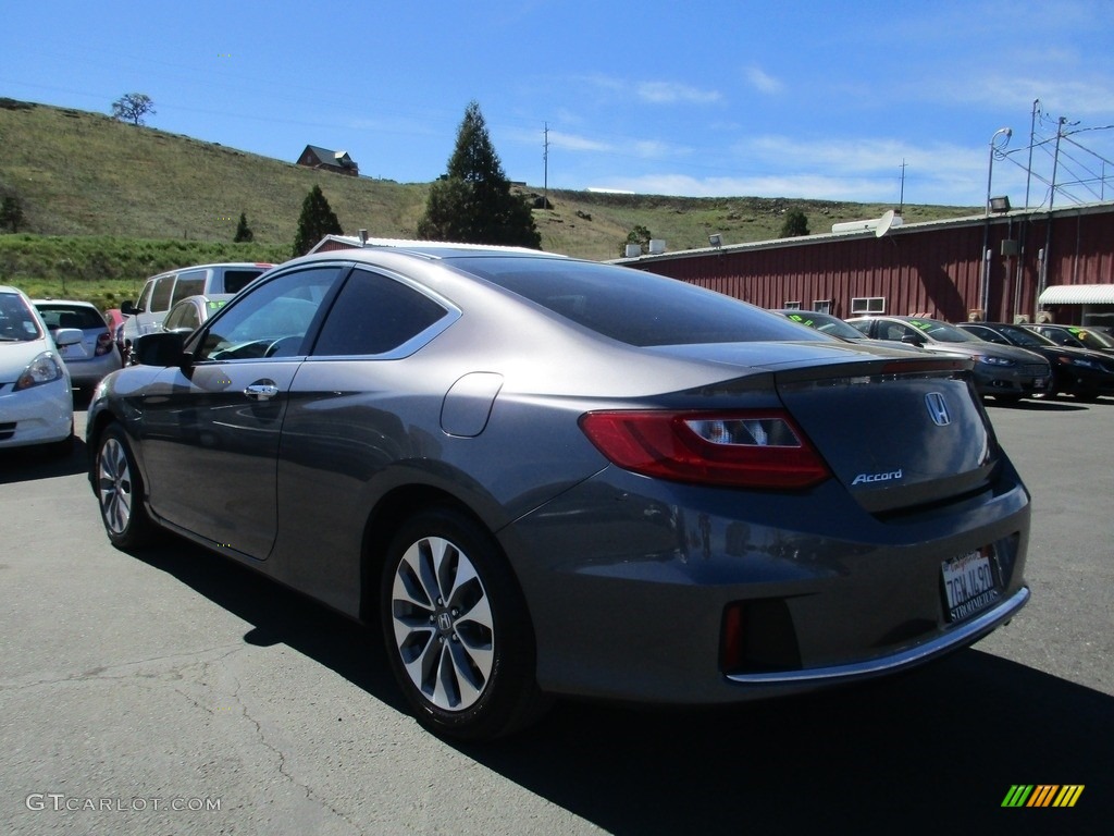 2014 Accord EX Coupe - Modern Steel Metallic / Black photo #5