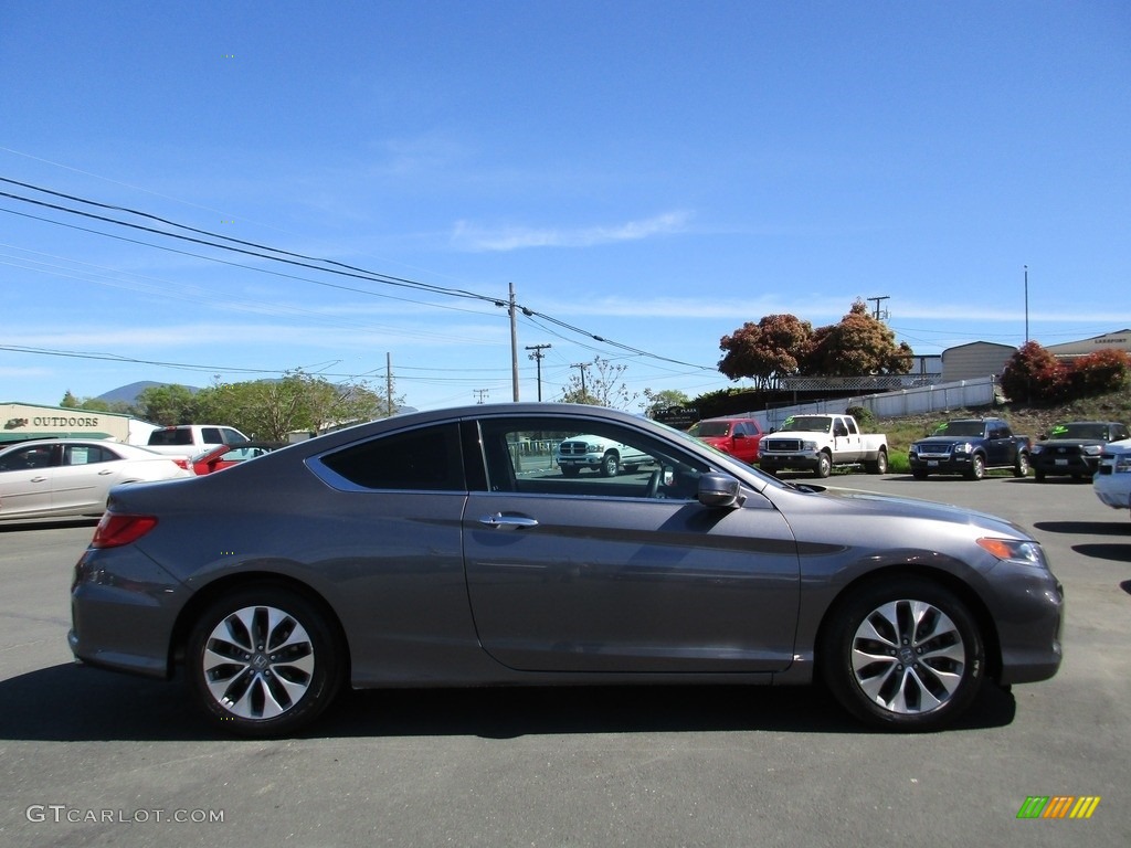 2014 Accord EX Coupe - Modern Steel Metallic / Black photo #8