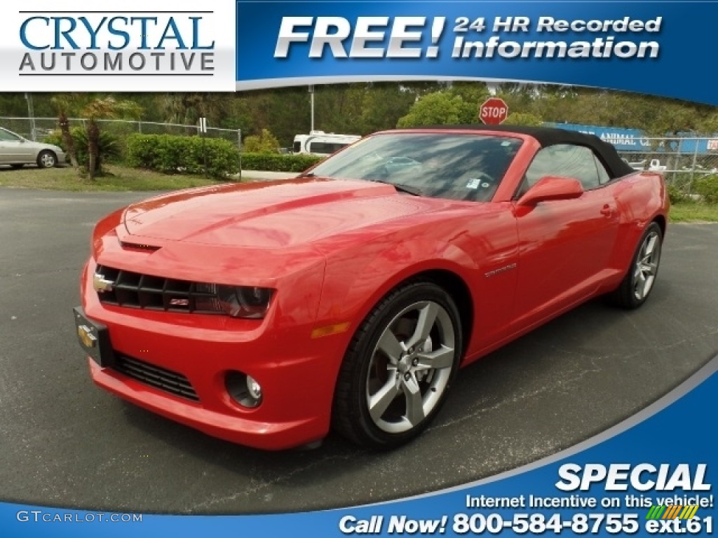 Victory Red Chevrolet Camaro