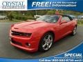 2011 Victory Red Chevrolet Camaro SS Convertible  photo #1