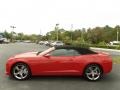 2011 Victory Red Chevrolet Camaro SS Convertible  photo #2