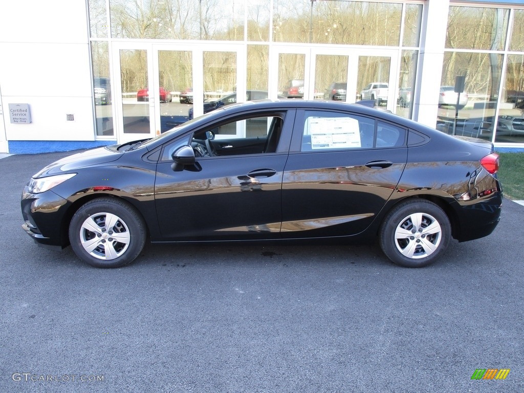 2016 Cruze LS Sedan - Mosaic Black Metallic / Jet Black photo #2