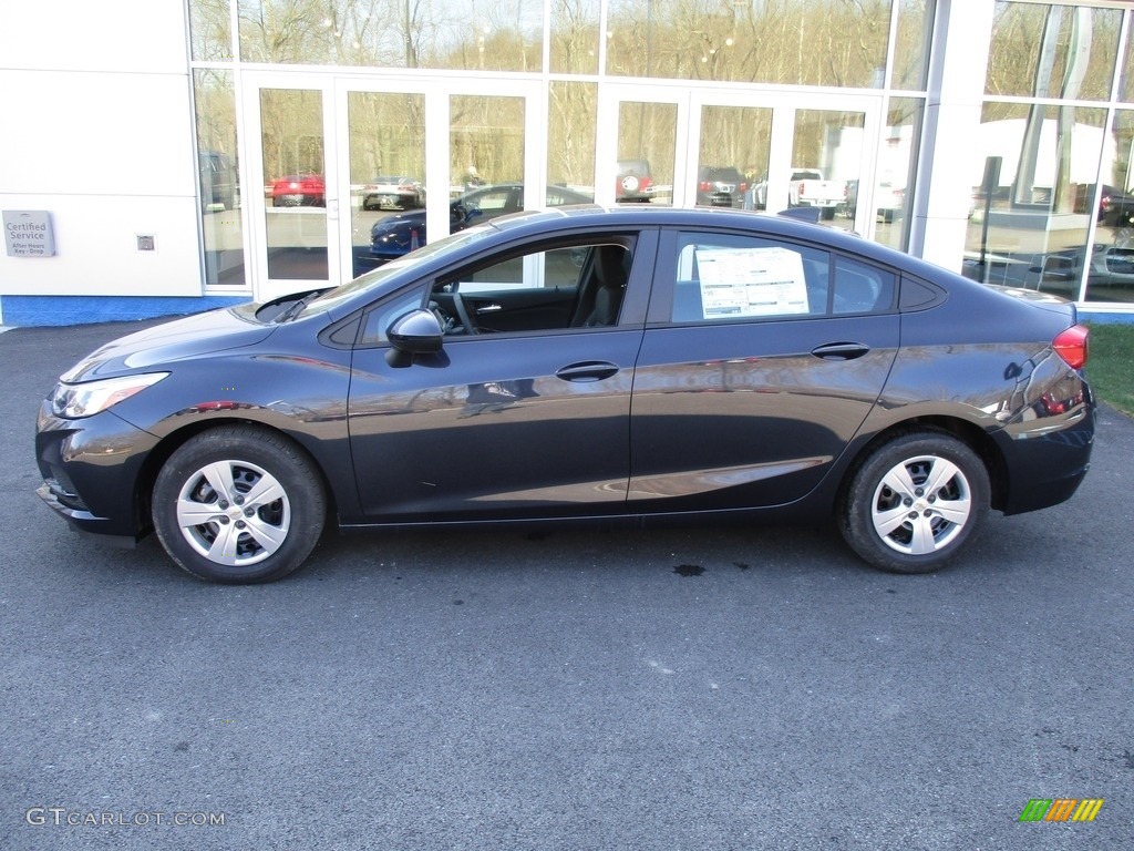 2016 Cruze LS Sedan - Blue Ray Metallic / Jet Black photo #2