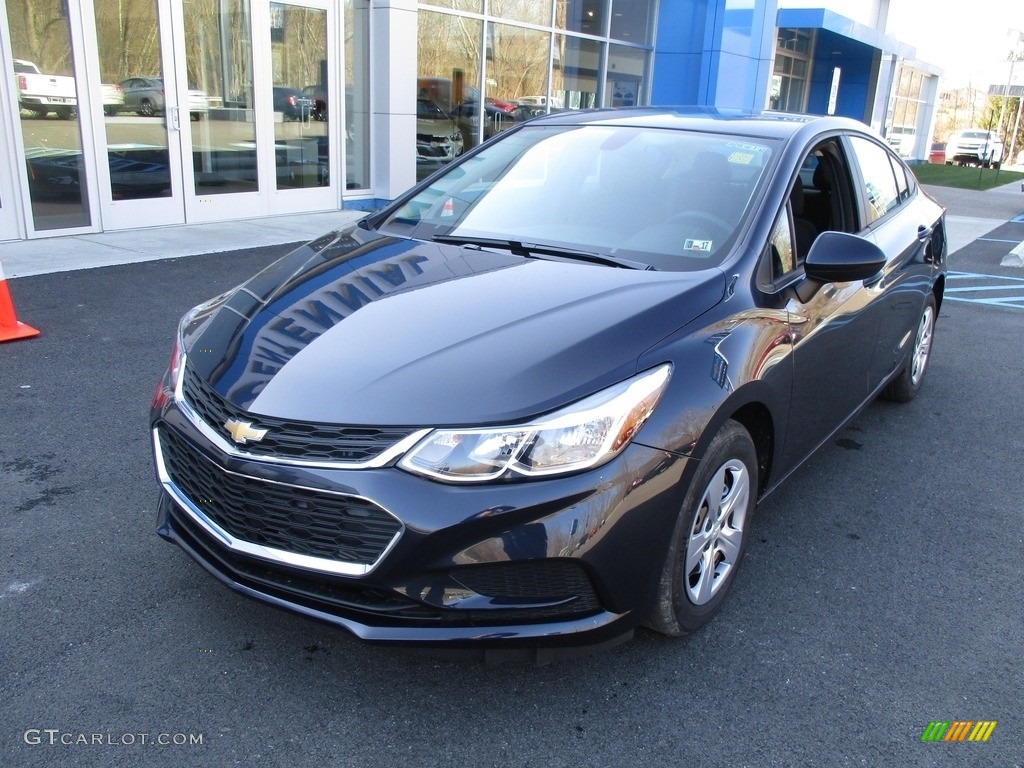 2016 Cruze LS Sedan - Blue Ray Metallic / Jet Black photo #9