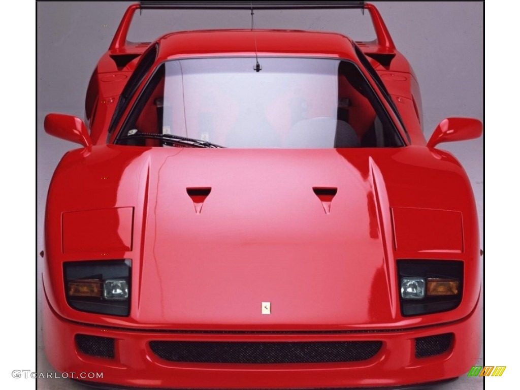 Red 1992 Ferrari F40 LM Conversion Exterior Photo #112077578