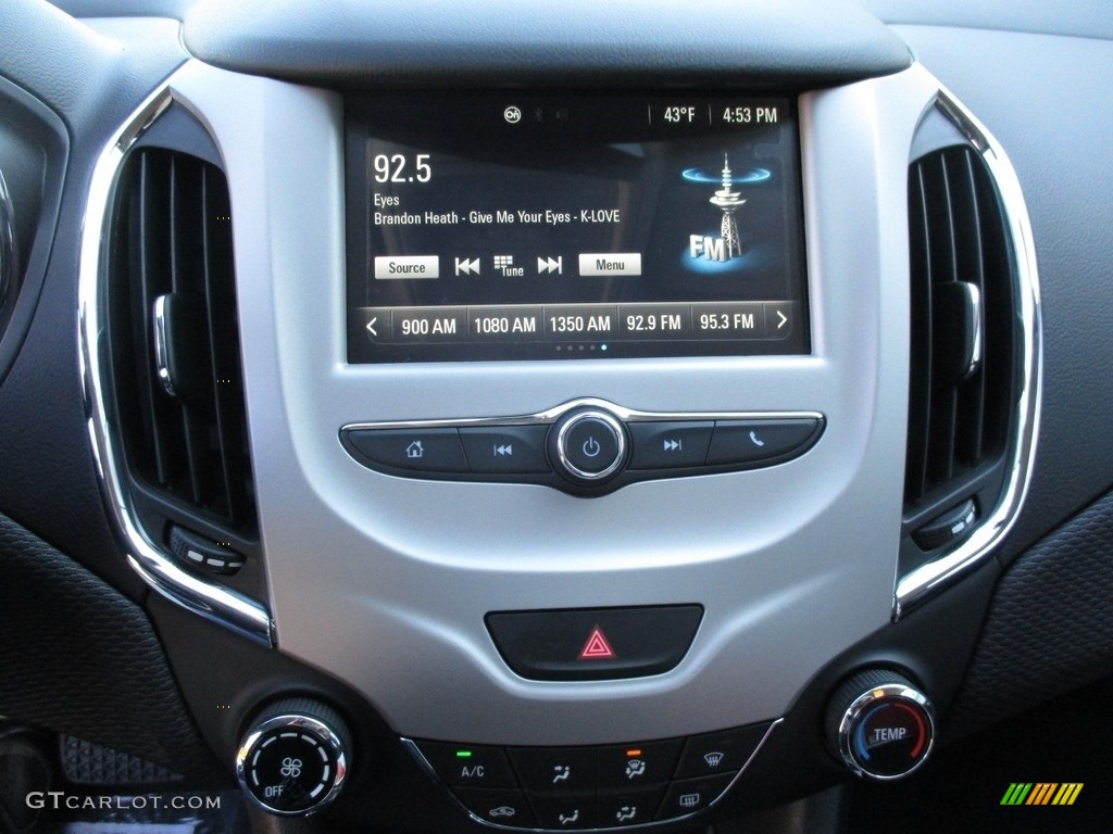 2016 Cruze LS Sedan - Blue Ray Metallic / Jet Black photo #15