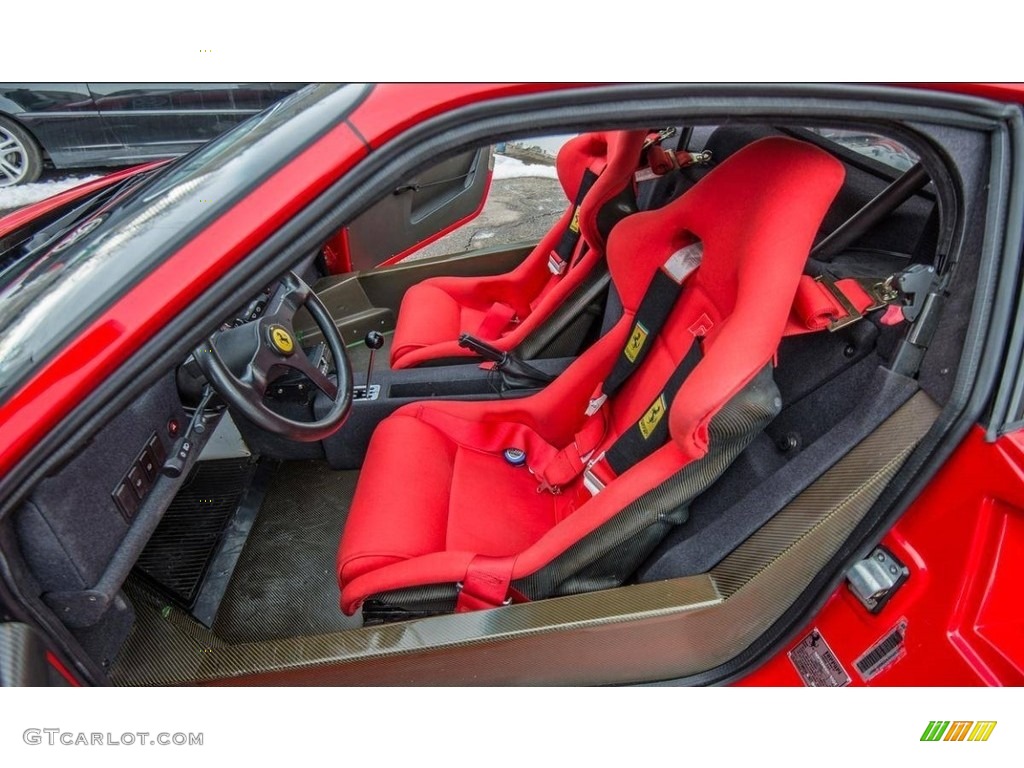 1992 Ferrari F40 LM Conversion Interior Color Photos