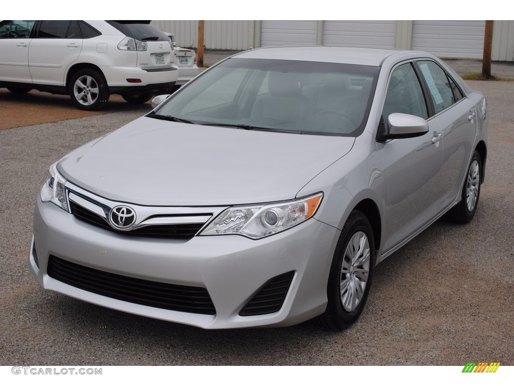 2014 Camry LE - Classic Silver Metallic / Ash photo #1