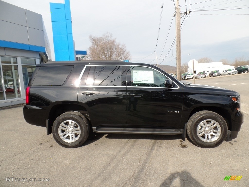 Black 2016 Chevrolet Tahoe LS 4WD Exterior Photo #112078892